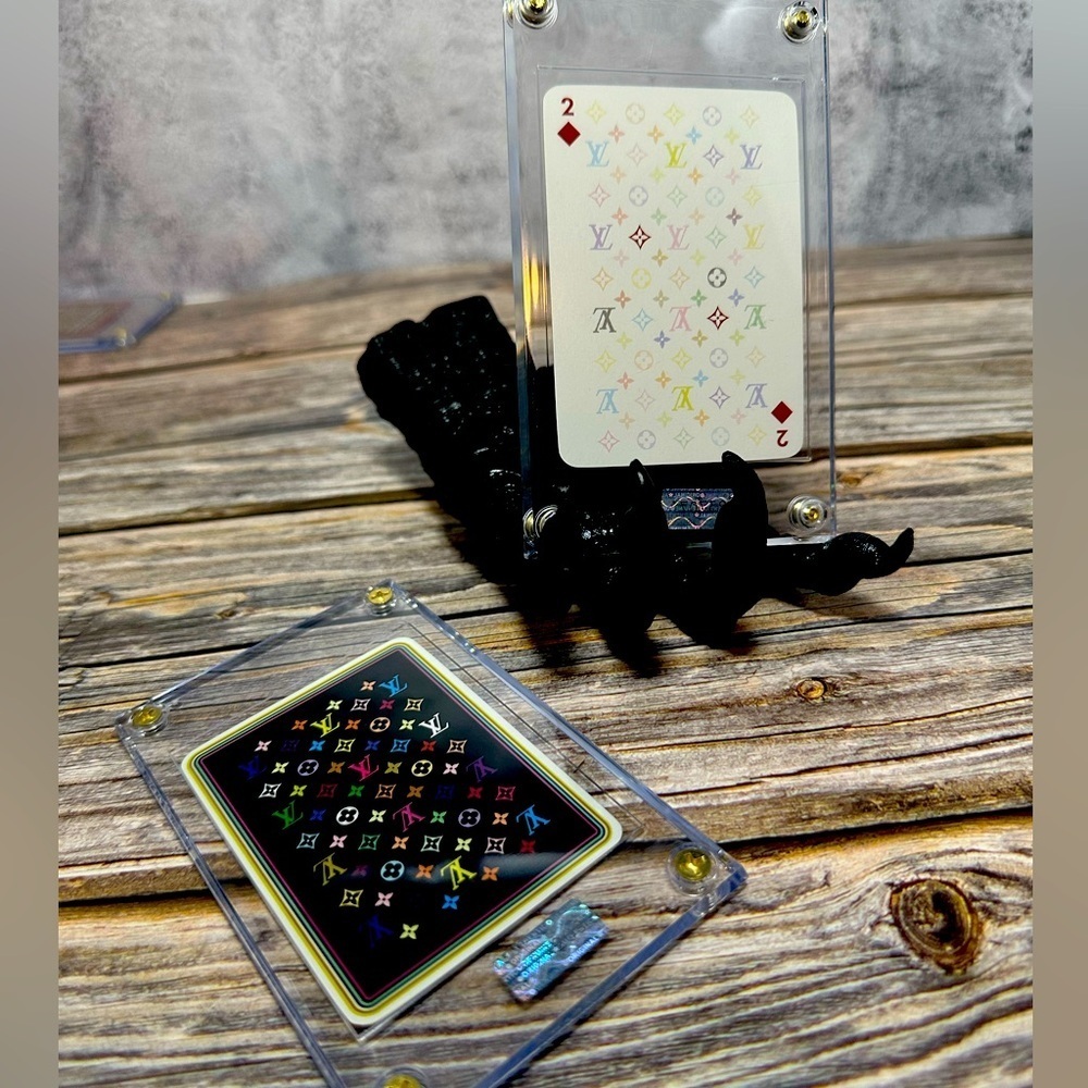 Louis Vuitton x Takashi Murakami Noir S/S 2003 Playing Card 2 Diamond Ltd EDT​​​